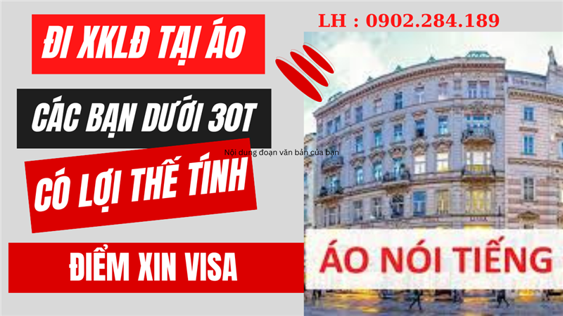 Tại Sao Các Bạn Trẻ Việt Nam Nên Đến Cộng Hòa Áo Xuất Khẩu Lao Động và Định Cư