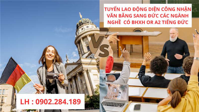 Tuyển Sinh Trung Cấp Kỹ Thuật Chế Biến Món Ăn Sang Làm Việc Tại Đức & Áo