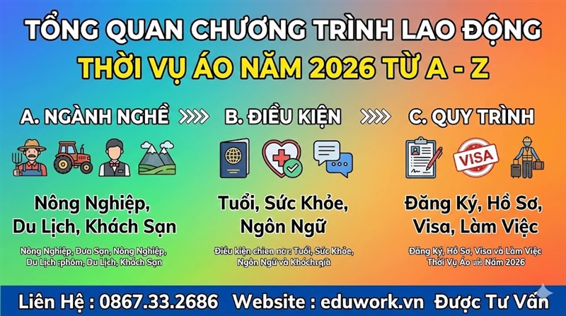 Tổng Quan Chương Trình Lao Động Thời Vụ Công Hòa Áo Năm 2026 Từ A-Z
